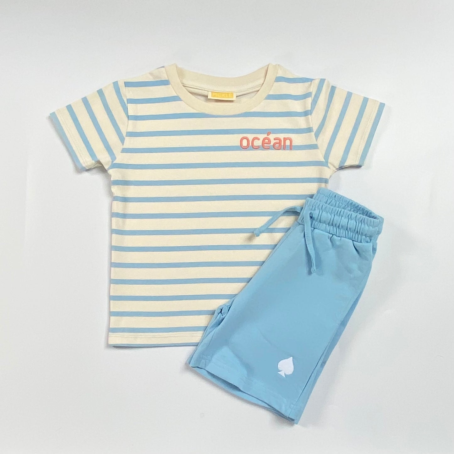 Kids Embroidered Shorts