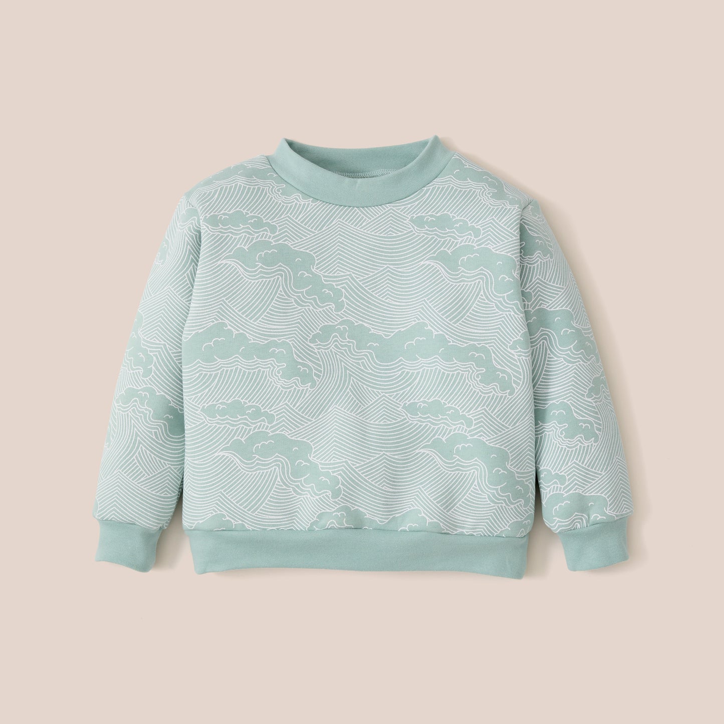 Sage Kids Wave Sweatshirt
