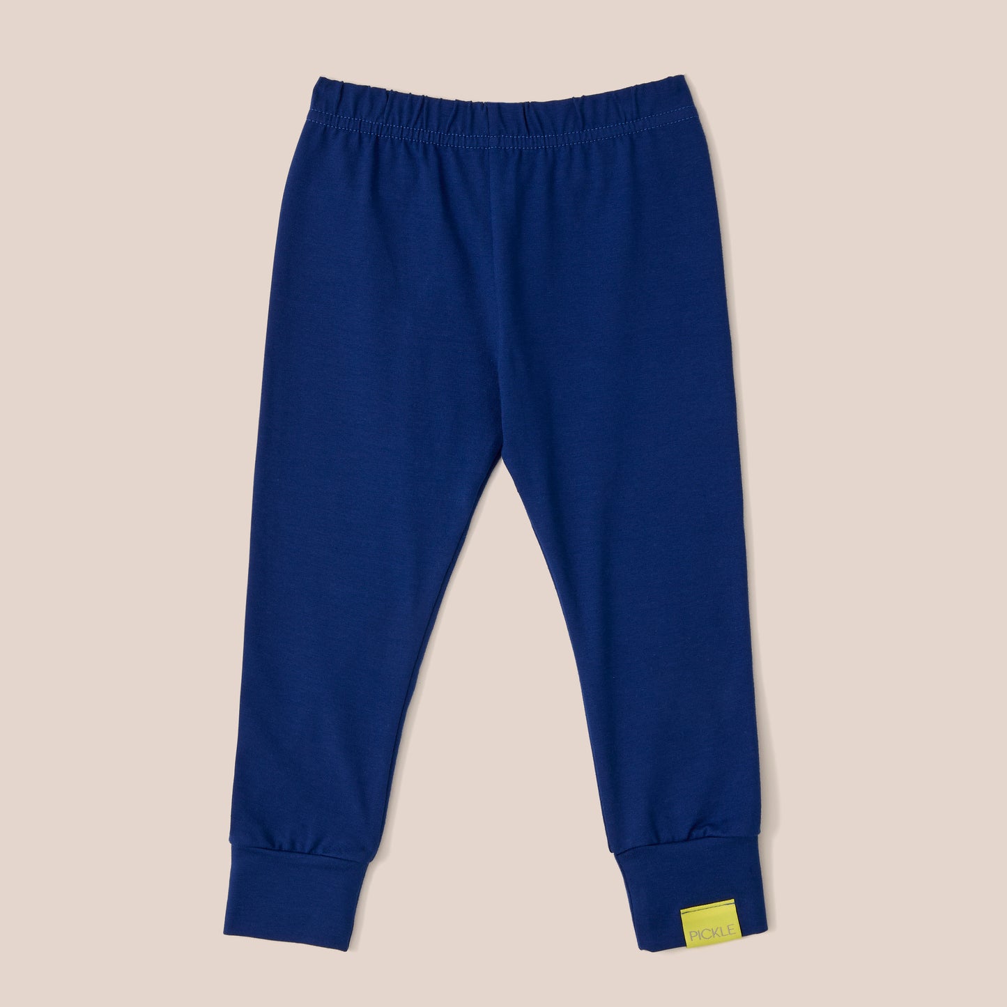 Kids Blue Jersey Leggings