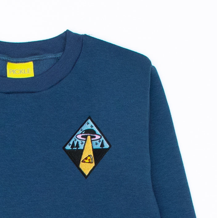 UFO Sweatshirt from the baby and kids clothing collection at Pickle UK.