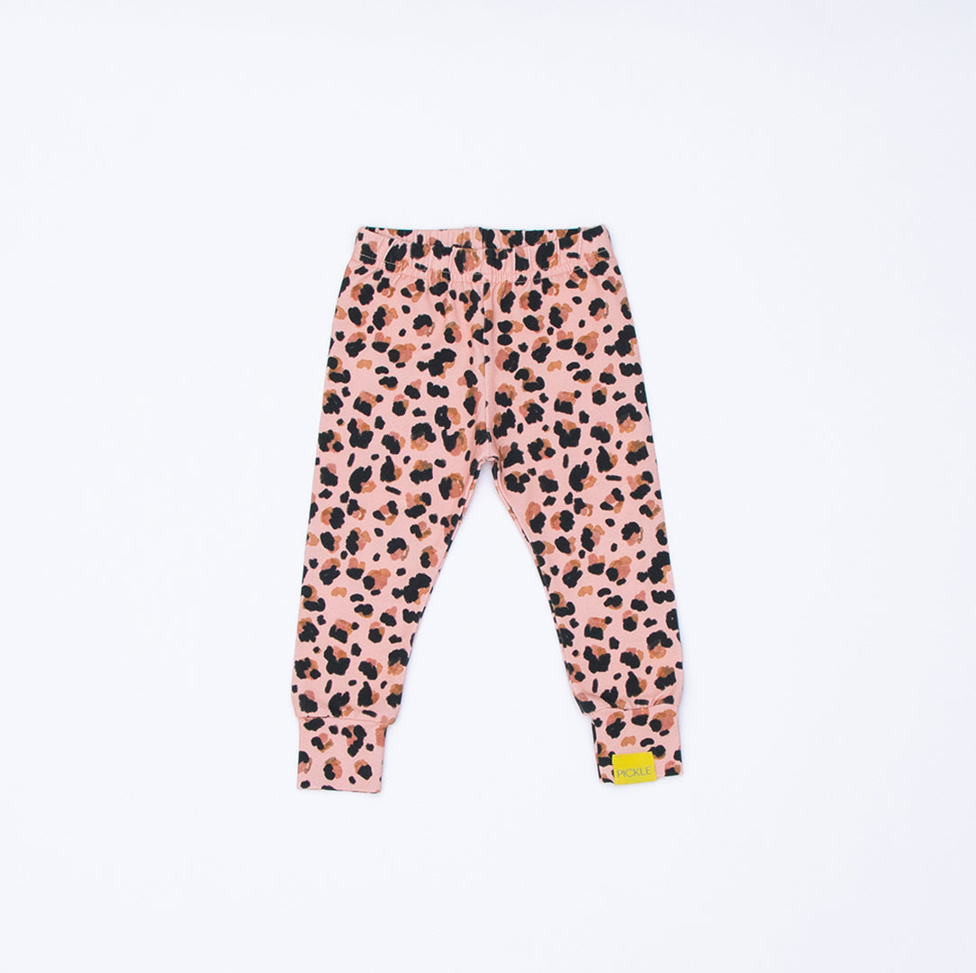 Leopard Leggings from the baby and kids clothing collection at Pickle UK.