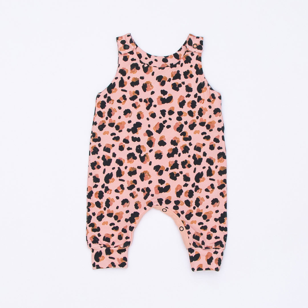 Leopard Print Baby Romper from the baby and kids clothing collection at Pickle UK.