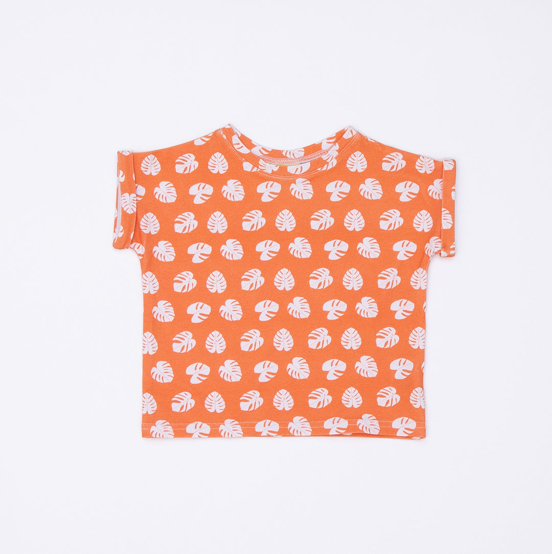 Leaf Tshirt from the baby and kids clothing collection at Pickle UK.