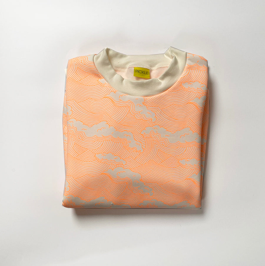Adult Neon Wave Sweatshirt