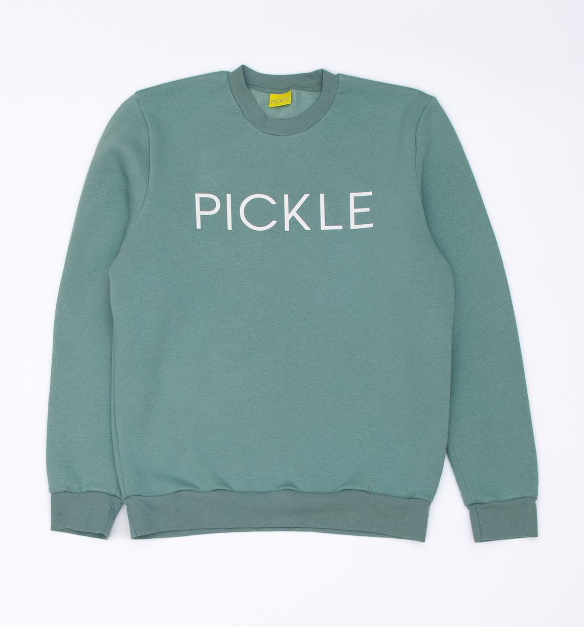 Sage Adult Pickle Sweatshirt from the adult clothing collection at Pickle UK.