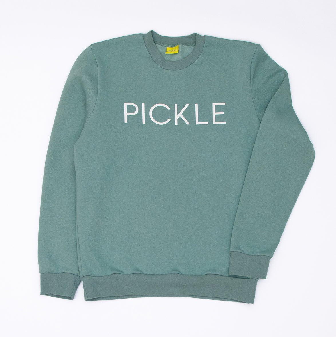 Sage Adult Pickle Sweatshirt from the adult clothing collection at Pickle UK.