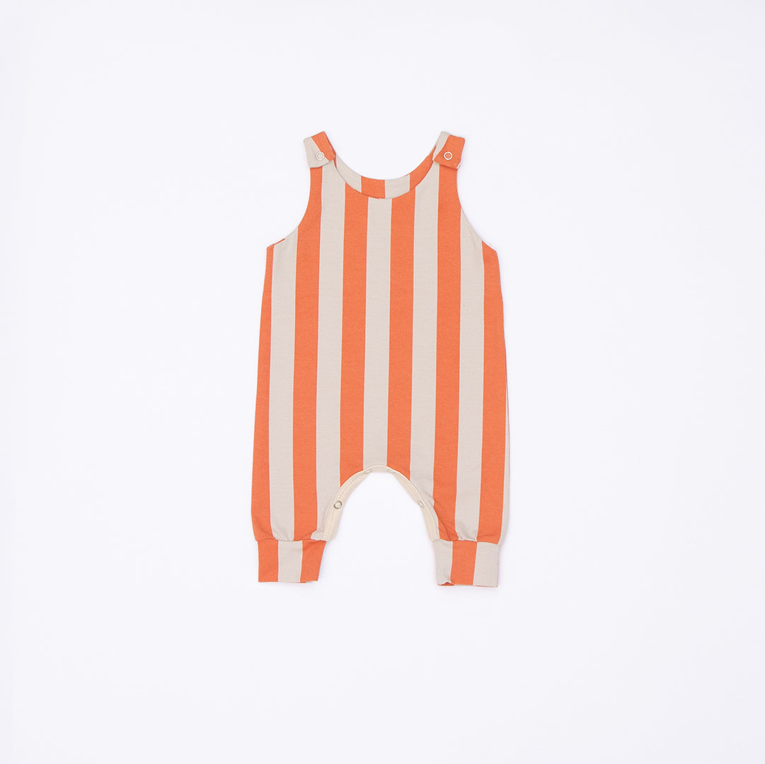 Vertical Stripe Dungarees