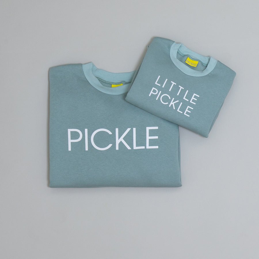 Sage Adult Pickle Sweatshirt from the adult clothing collection at Pickle UK.