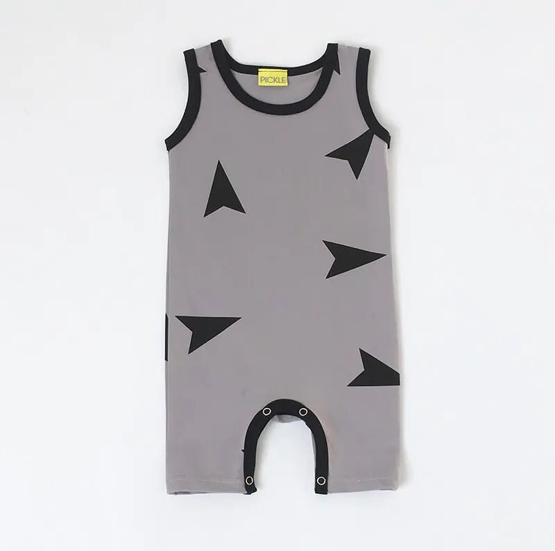 Arrows Sun Romper from the baby and kids clothing collection at Pickle UK.