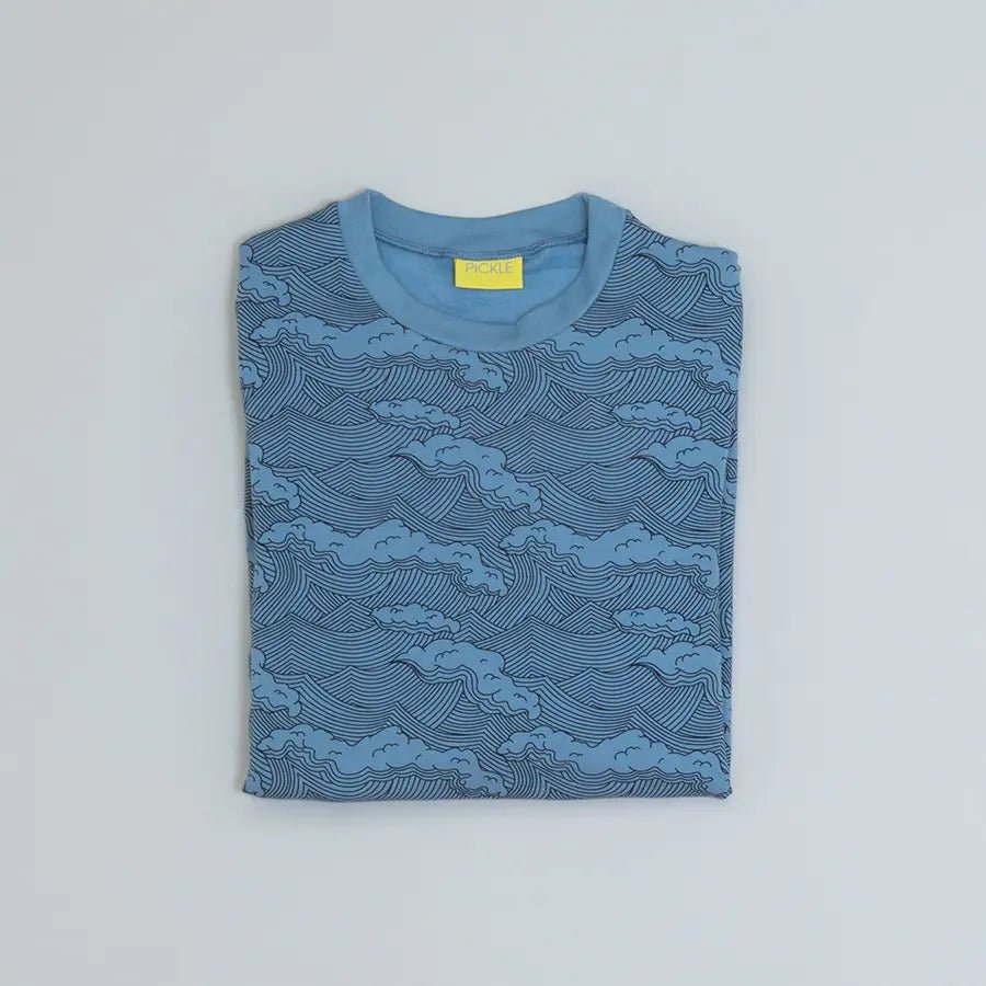 Blue Wave Adult Sweatshirt - Pickle.co.uk