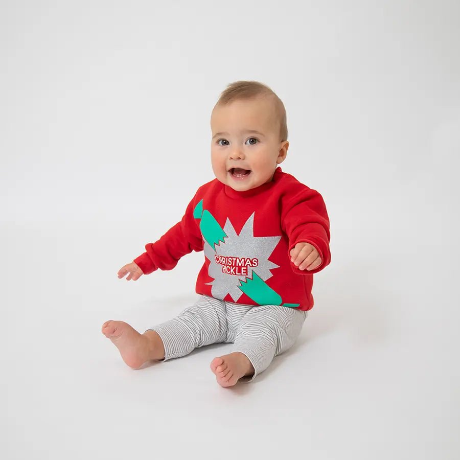 Christmas Jumper from the baby and kids clothing collection at Pickle UK.