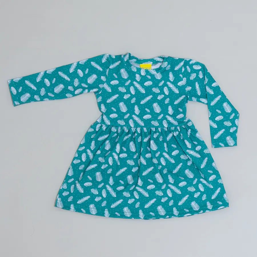 Leaf Dress from the baby and kids clothing collection at Pickle UK.