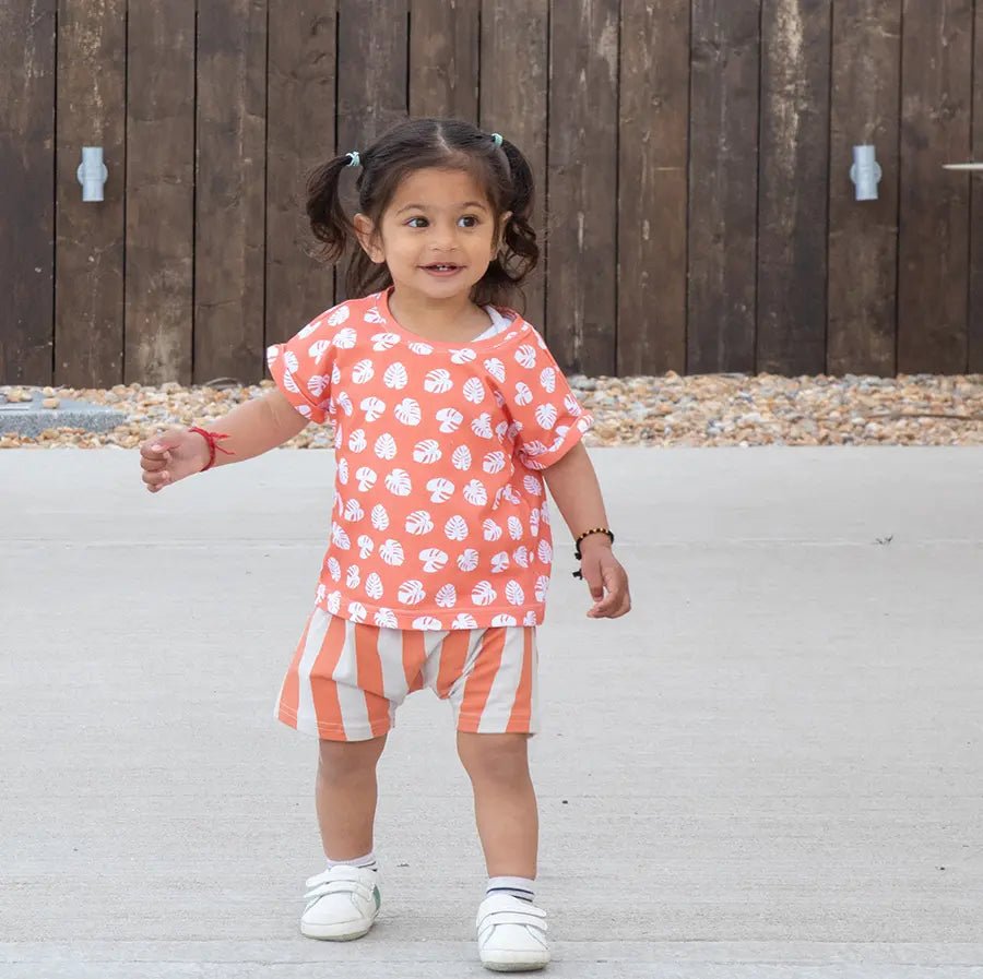 Leaf Tshirt from the baby and kids clothing collection at Pickle UK.