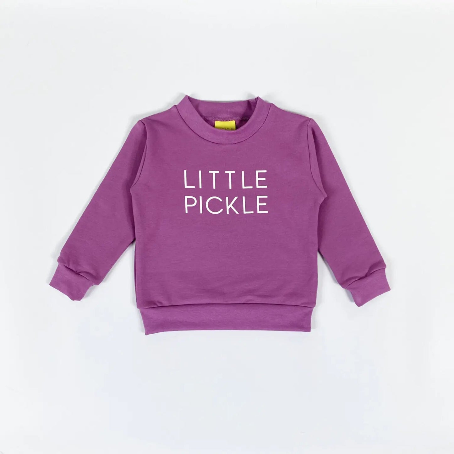 Little Pickle Violet Sweatshirt from the baby and kids clothing collection at Pickle UK.