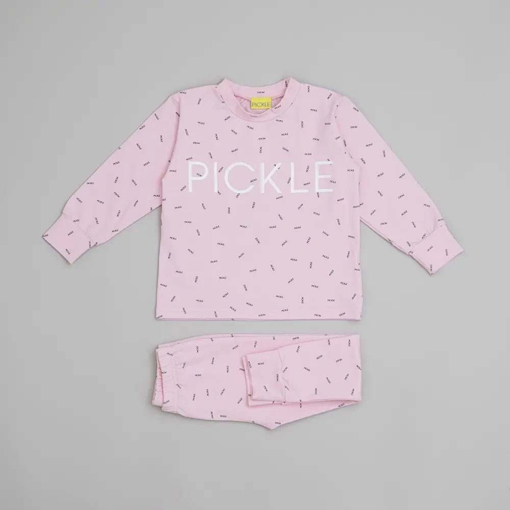 Pickle Pink Pyjamas from the baby and kids clothing collection at Pickle UK.