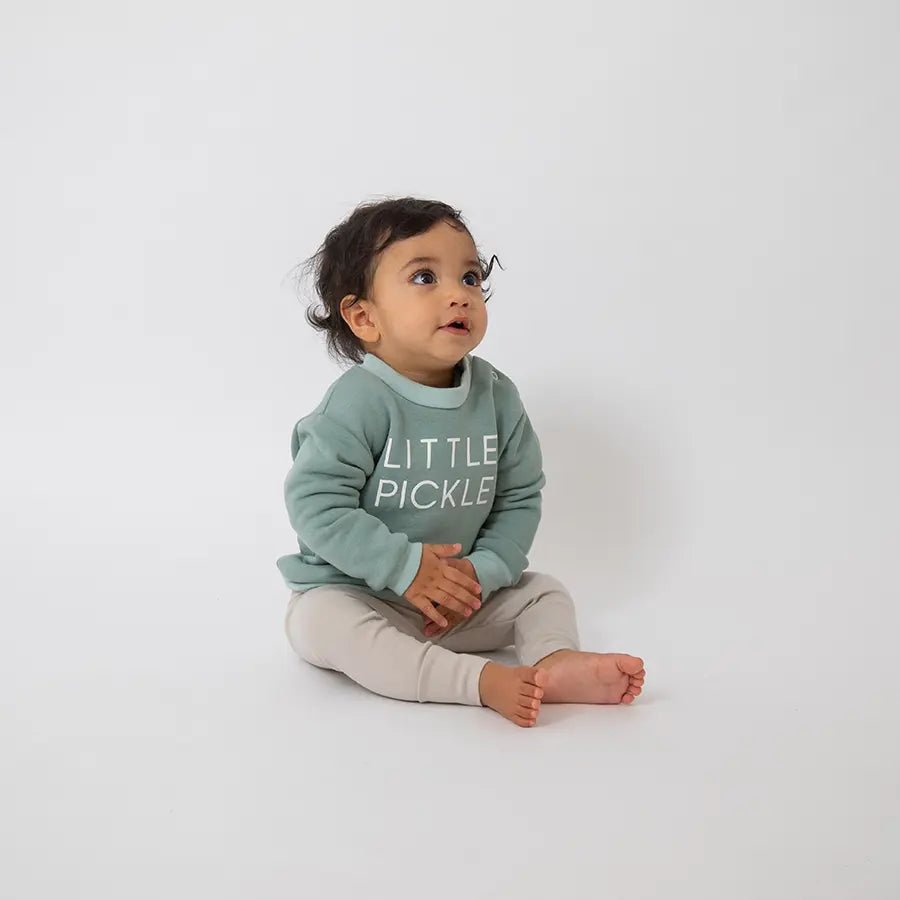 Sage Little Pickle Sweatshirt - Pickle.co.uk