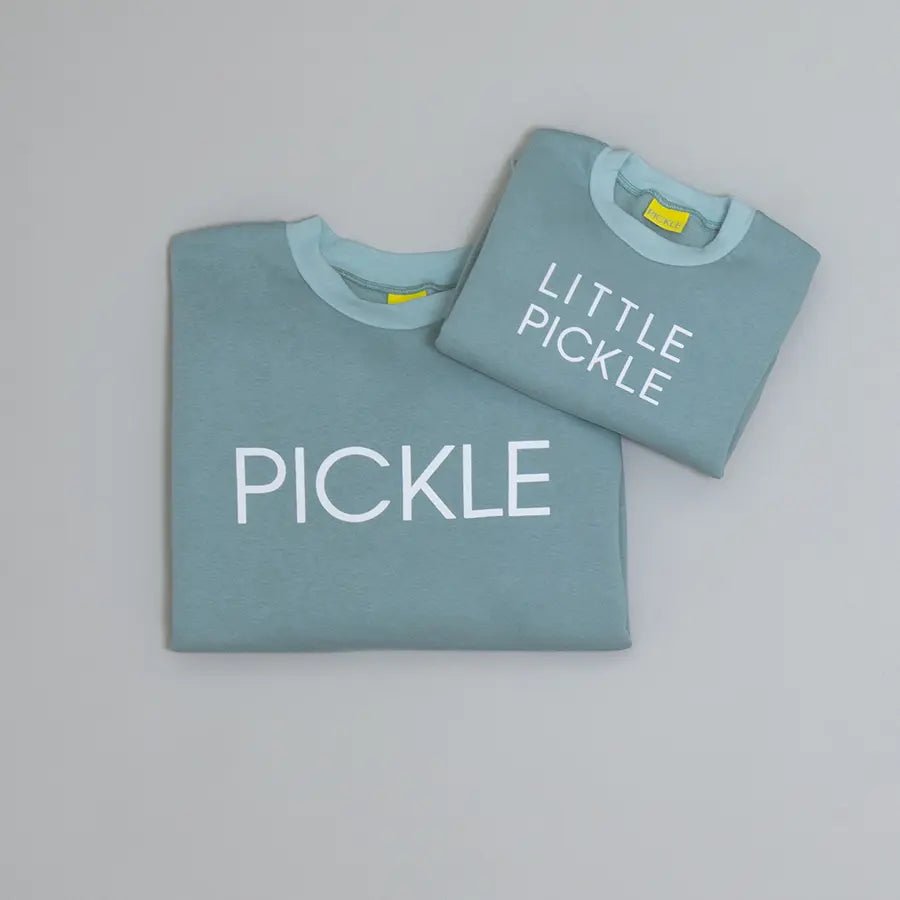 Sage Little Pickle Sweatshirt from the baby and kids clothing collection at Pickle UK.