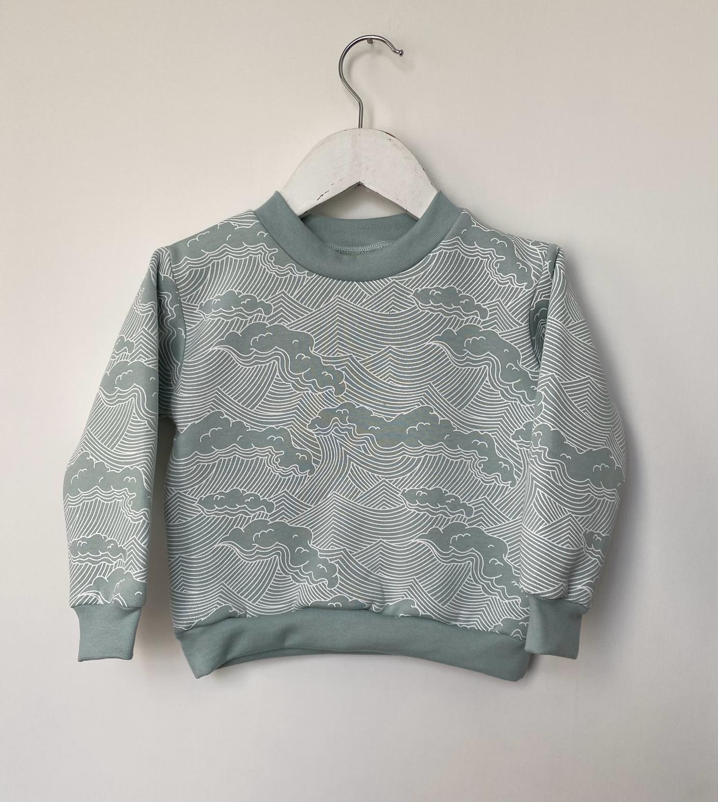Sage Wave Sweatshirt