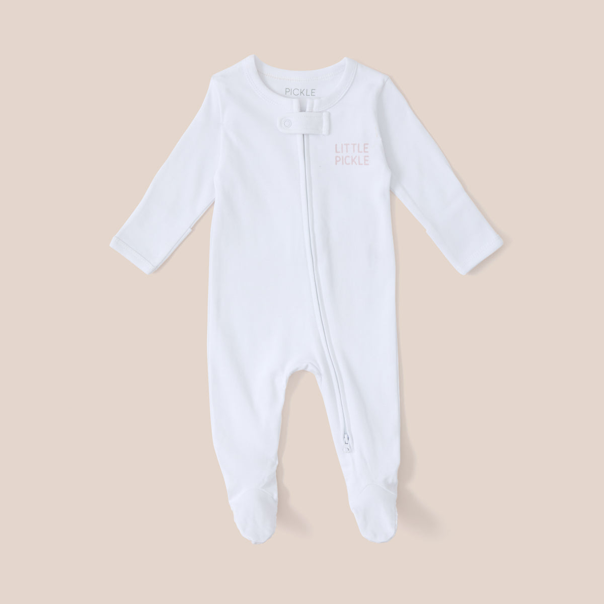 Little Pickle Zip Sleepsuit