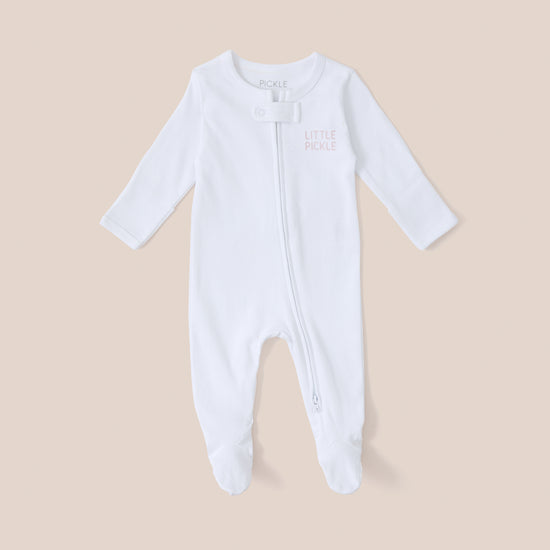 Little Pickle Zip Sleepsuit