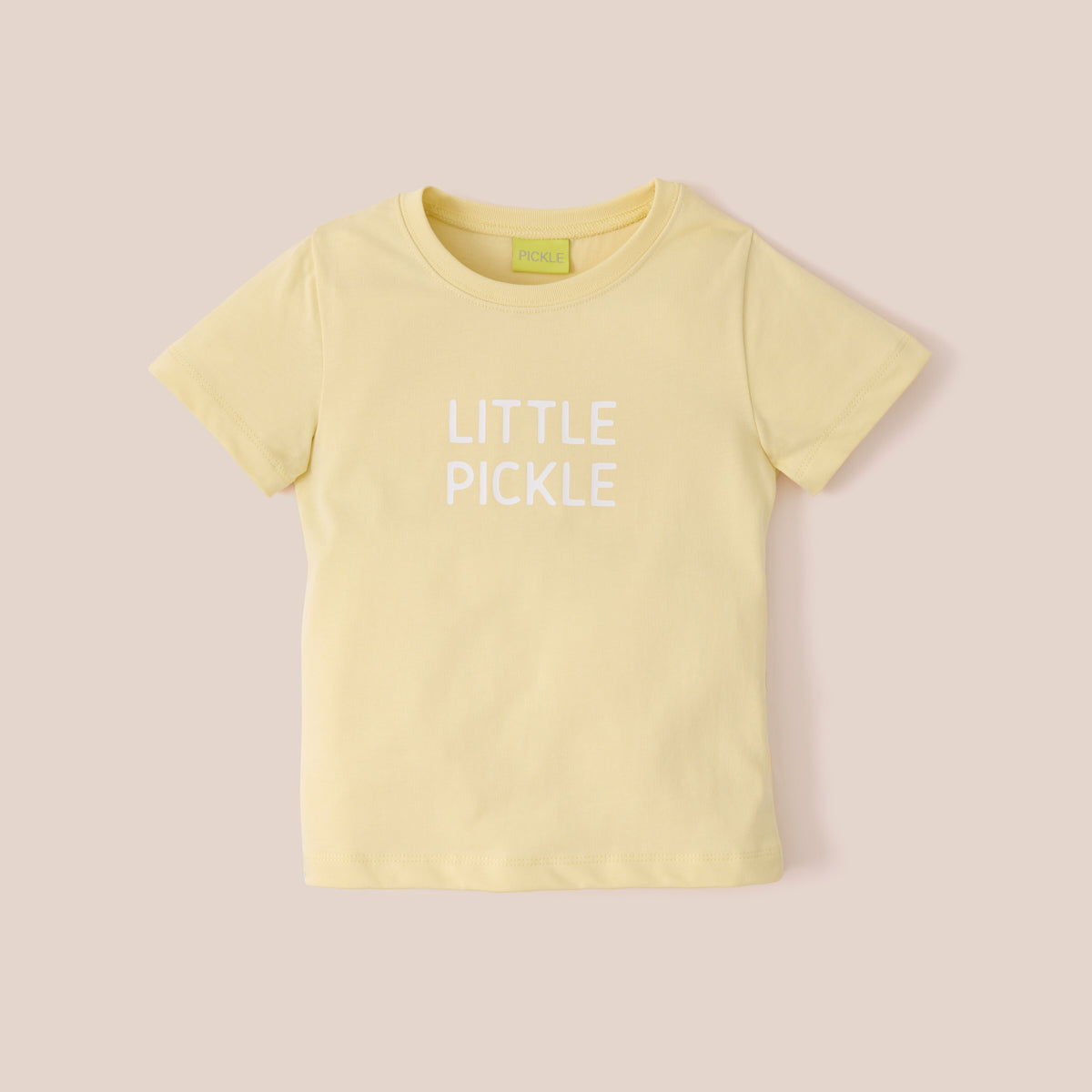 Little Pickle Yellow Tshirt