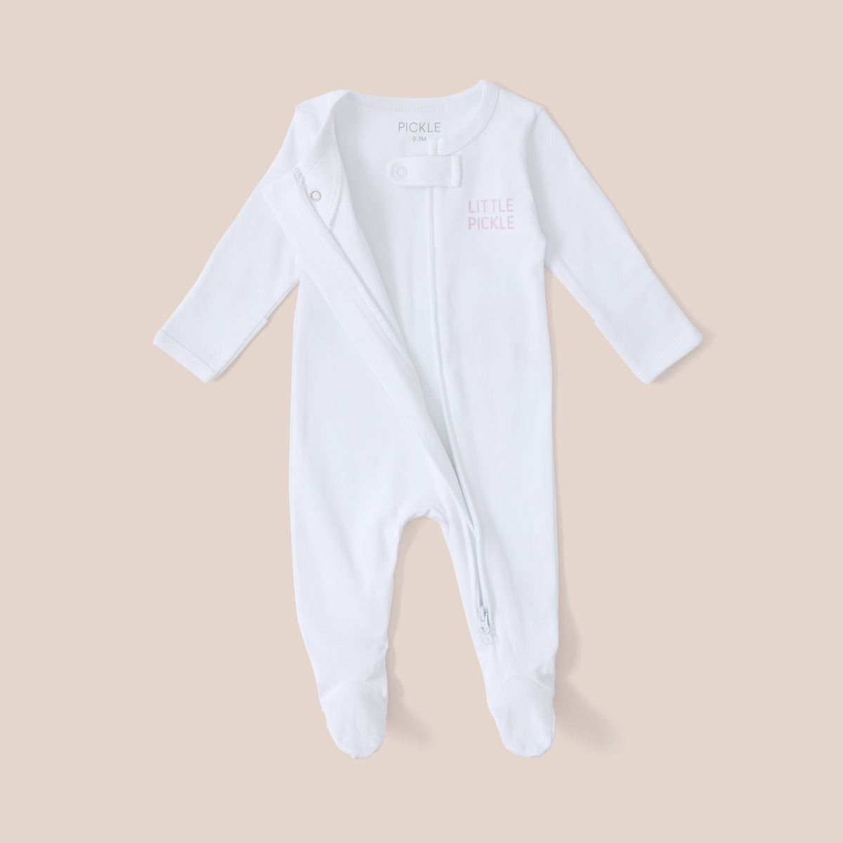 Little Pickle Zip Sleepsuit