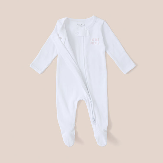 Little Pickle Zip Sleepsuit