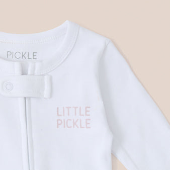 Little Pickle Zip Sleepsuit