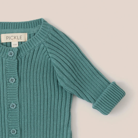 Organic Cotton Knitted Rib Romper