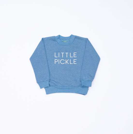 Little Pickle Blue Sweatshirt