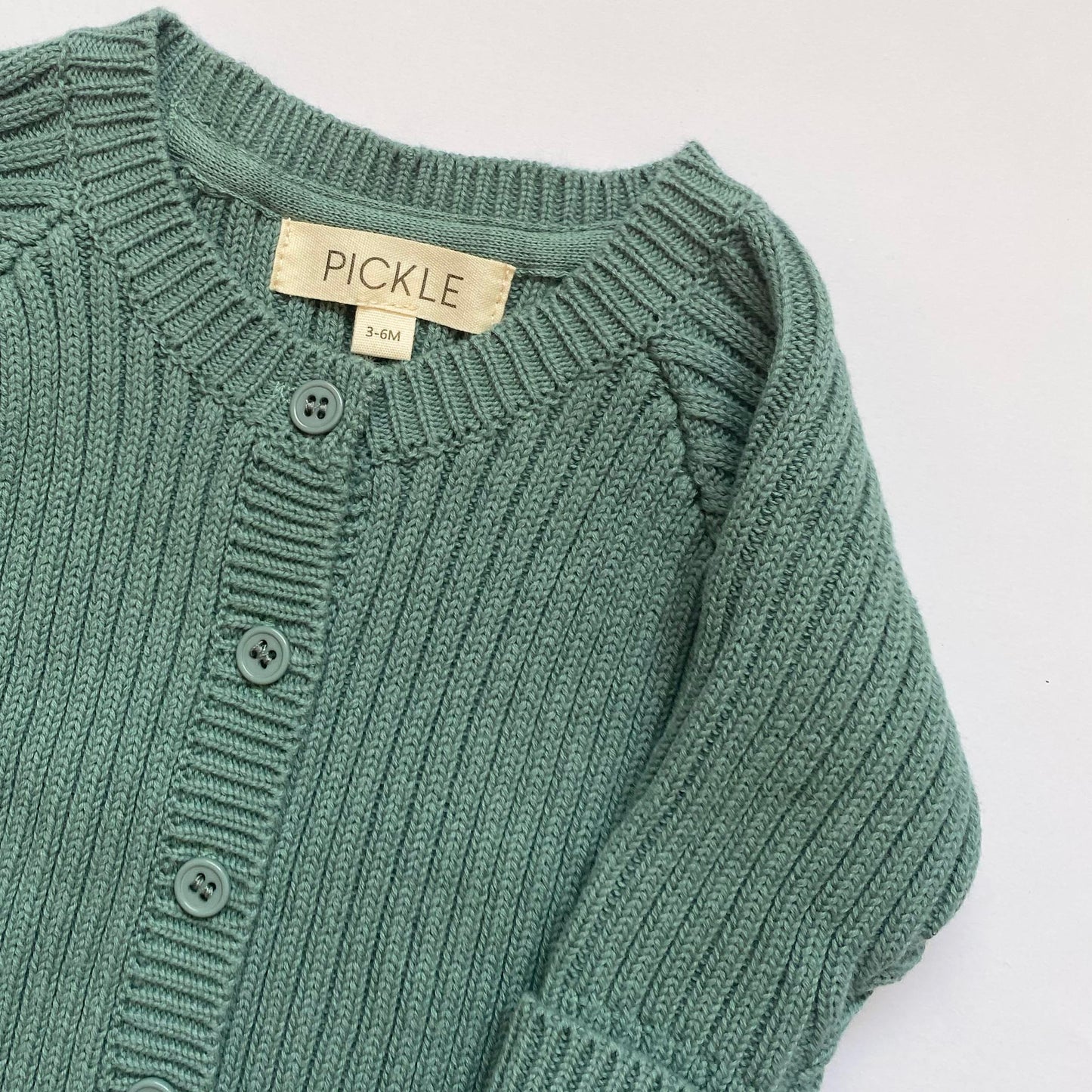 Organic Cotton Knitted Rib Romper