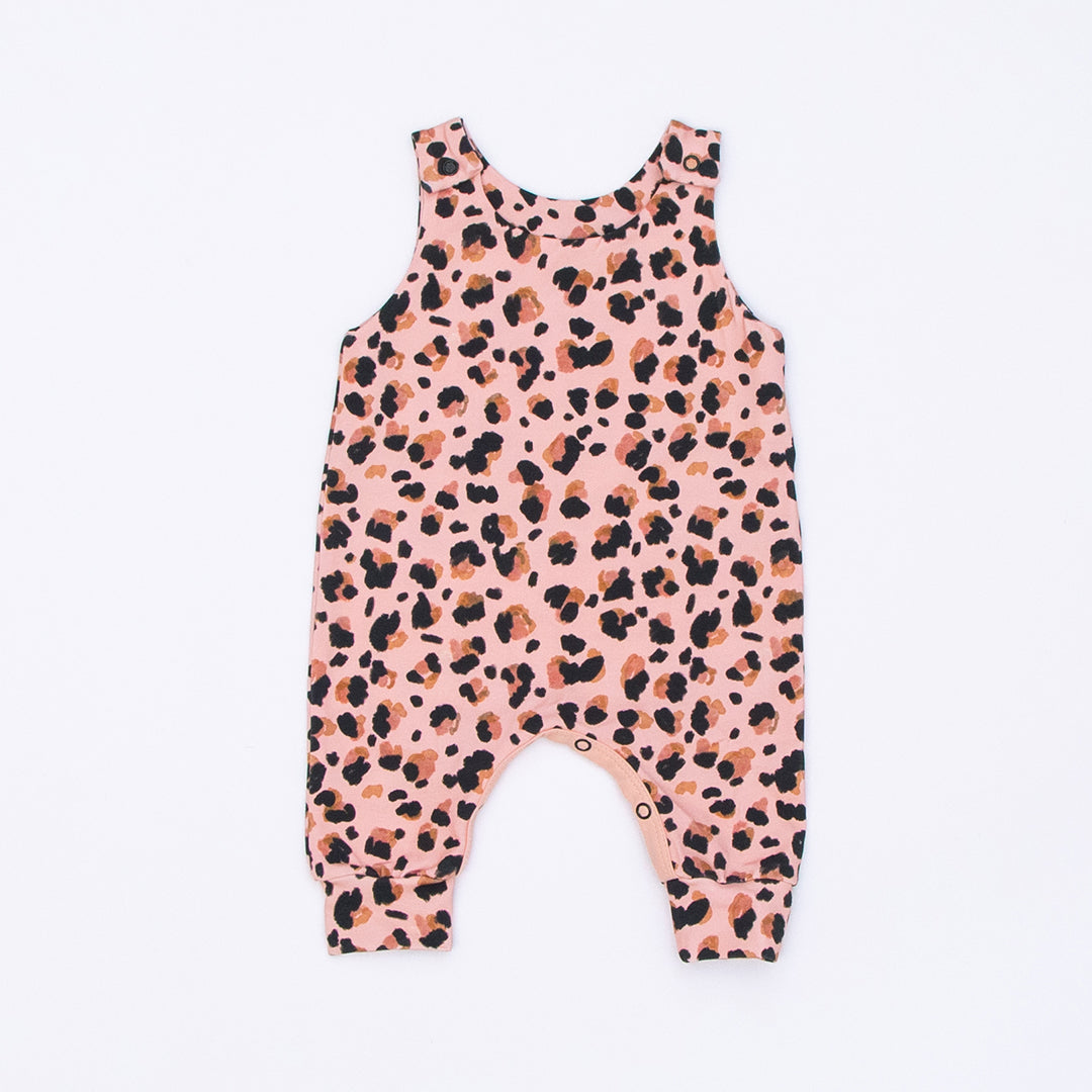 Leopard Print Baby Romper