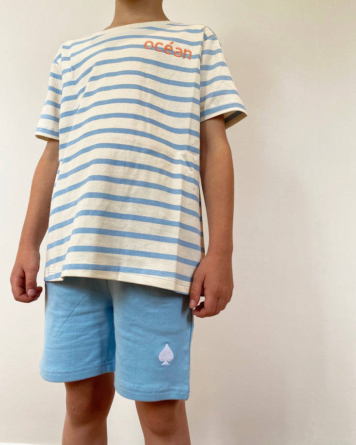 Kids Embroidered Shorts