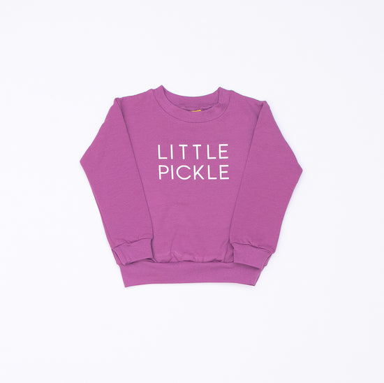 Little Pickle Violet Sweatshirt