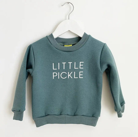 Dark Sage Little Pickle Sweatshirt - Pickle.co.uk
