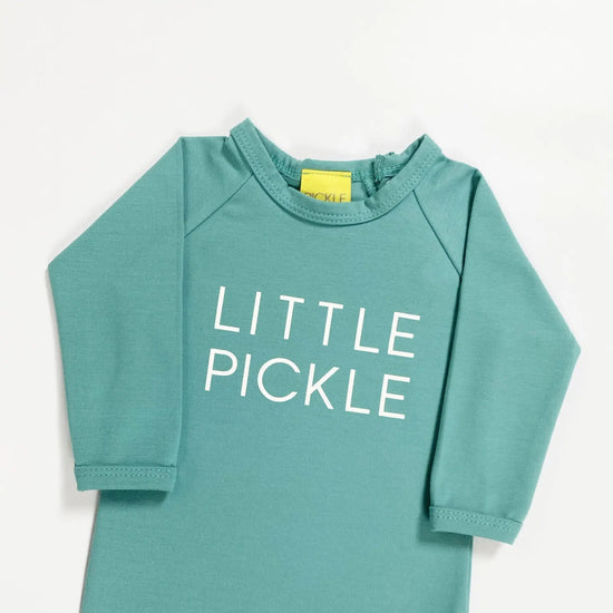 Little Pickle Teal Romper - Pickle.co.uk