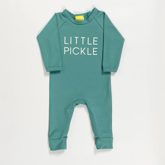 Little Pickle Teal Romper - Pickle.co.uk