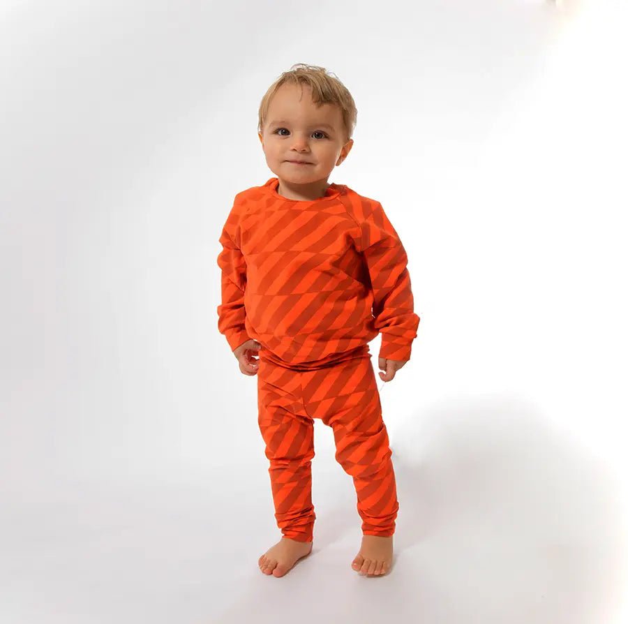Orange sales baby leggings